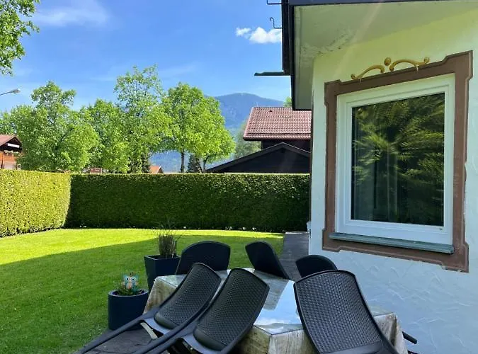 דירה Doppelhaushaelfte Zugspitzblick Mit Privatem Garten *