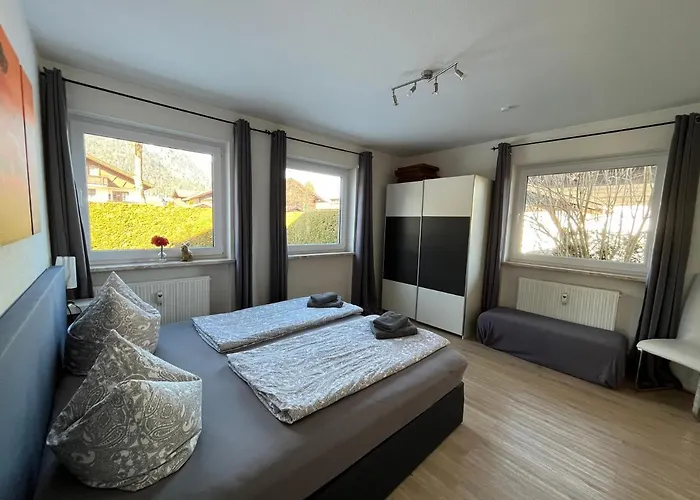 דירה Doppelhaushaelfte Zugspitzblick Mit Privatem Garten *